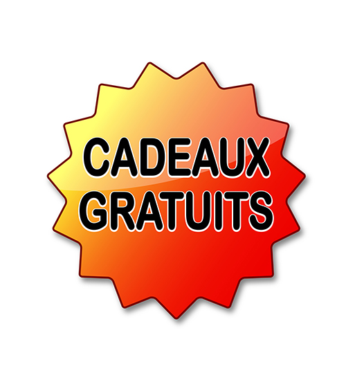 Cadeaux gratuits